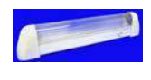 Lighting fittings with shade and switch (without lamps) for indoor use