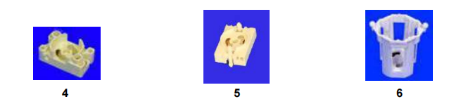 Starter holders for fluorescent lighting