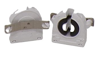 Lamp holders for fluorescent lighting
