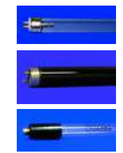 UV lamps for sterilization purposes (germicidal)