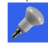 LED lamps R50 Reflector, warm white, 3000K