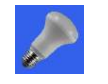 LED lamps R63 Reflector, warm white, 3000K