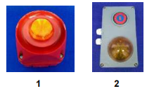 Buzzers Japanese with pilot light for outdoor use