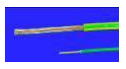 PVC insulated wire, solid, single core