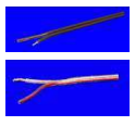 Parallel flexible cable, PVC