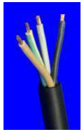 Neoprene (oil resistant) flexible cable