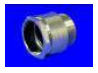 Cable glands, brass, nickel plated, IP54
