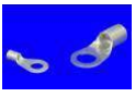 Solderless ring terminals, non-insulated