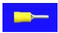 Solderless pin terminals, insulated, in boxes