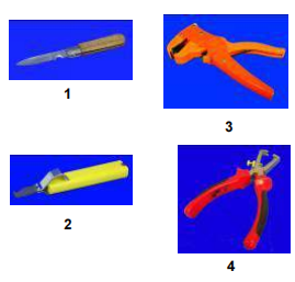 Cable knives and wire strippers