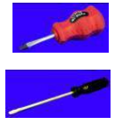 Screwdrivers, flat blade