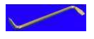 Offset screwdrivers, flat blade