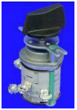 Rotary switches, panel mounting 440VAC