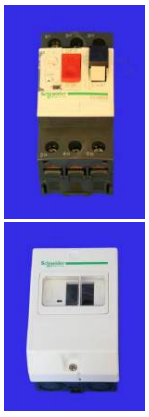 Motor start/protection switches, inserts with thermal/magnetic protection type GV2ME, push button