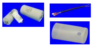 Capacitors - Motor run capacitors and accessories