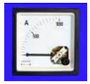 Measuring instruments - Ammeters, moving coil, panel mounting 72x72 mm