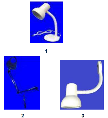 Indoor lighting - Desk and wall lamps