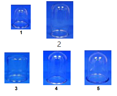 Outdoor Lighting - Globes for well glass fittings