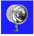 Outdoor Lighting - Searchlights, 220 mm, deck mounted, IP68