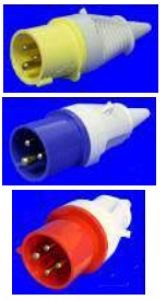 Wiring Accessories for Marine Use - Ceeform plugs, IP44
