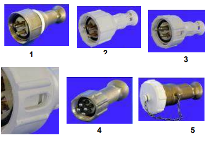 Wiring Accessories for Marine Use - Plugs and couplings, HNA (German)