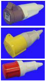 Wiring Accessories for Marine Use - Ceeform couplings, IP44