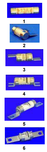 Fuses - HRC cartridge fuses, British standard