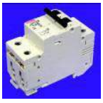 Circuit breakers - 2-pole, B-type tripping characteristic