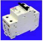 Circuit breakers - 2-pole, C-type tripping characteristic