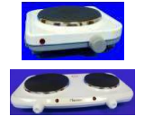 Domestic Equipment - Hotplates, complete with cord