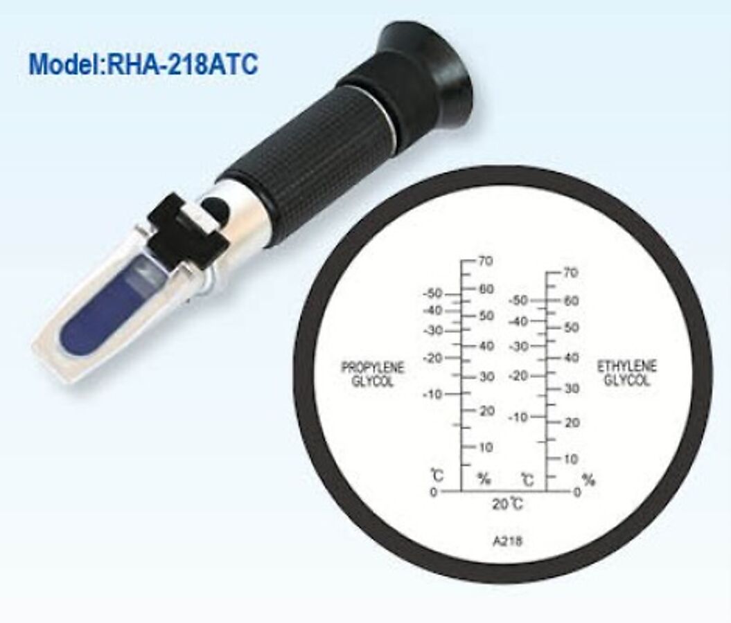 GLYCOL REFRACTOMETER RHA 218 ATC