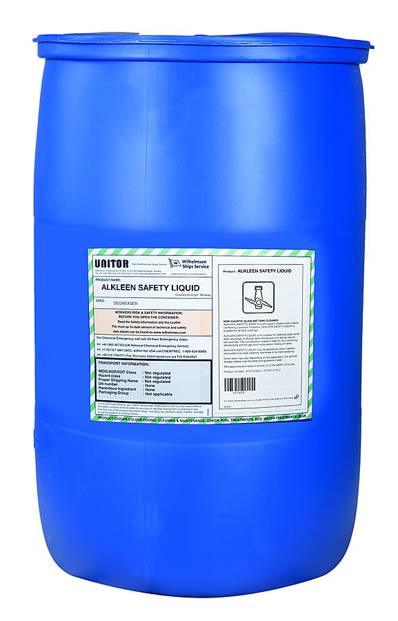ALKLEEN SAFETY LIQ 210 LTR