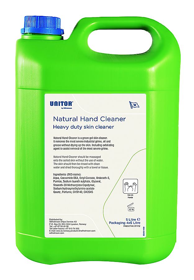 NATURAL HANDCLEANER 4X5 LTR