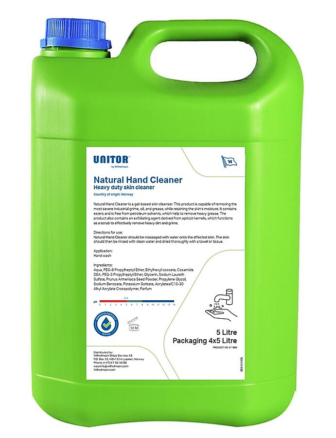 NATURAL HANDCLEANER ( 4X5 LTR IN BOX)