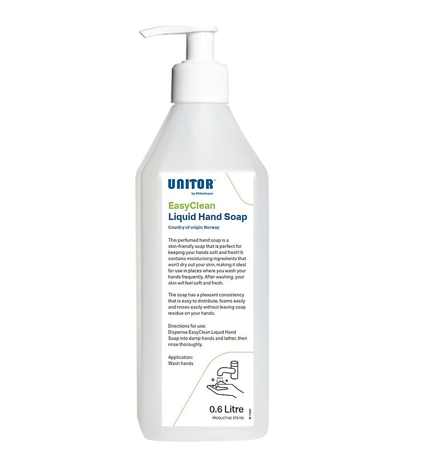 EASYCLEAN LIQUID HAND SOAP (12 X 0.6 LTR IN BOX)
