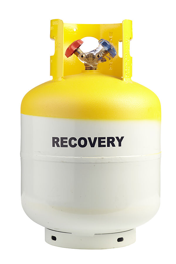 RECOVERY CYL EMPTY 21.6L+DOCUMENTS