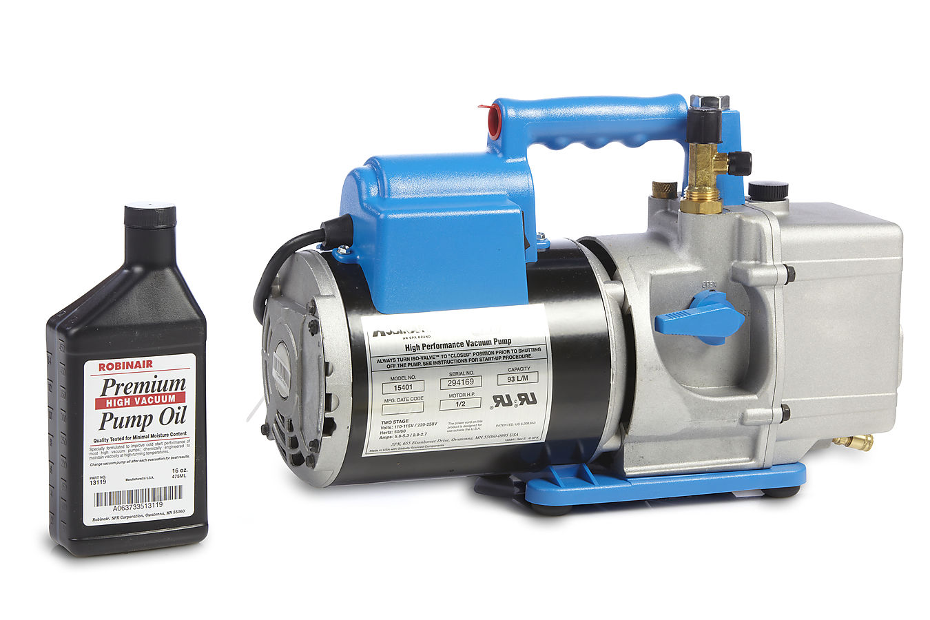 HEAVY DUTY VACUUM PUMP 100/220V UVP-15121A