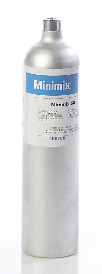 MINIMIX 58 HYDROGEN SULPHIDE(H2S) 25 PPM IN NITROGEN