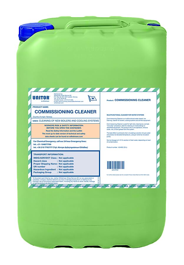COMMISSIONING CLEANER 25 LTR