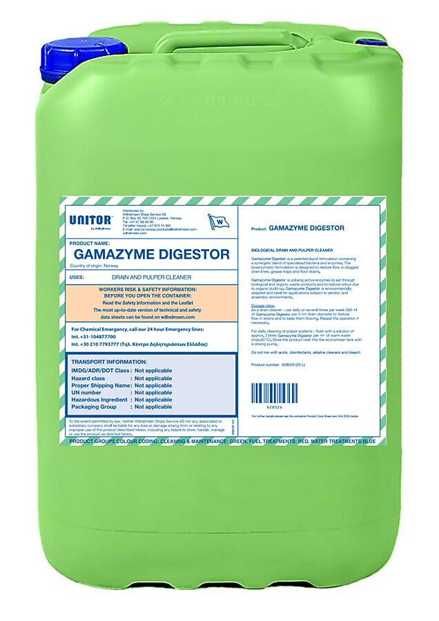 GAMAZYME DIGESTOR 25 LTR