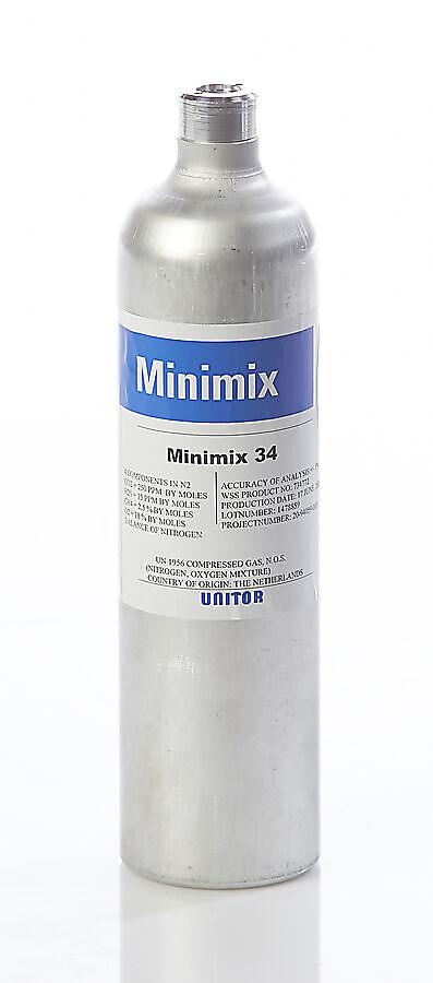MINIMIX 34 BUTANE(C4H10) 50% LEL IN AIR (0.9% VOL.)