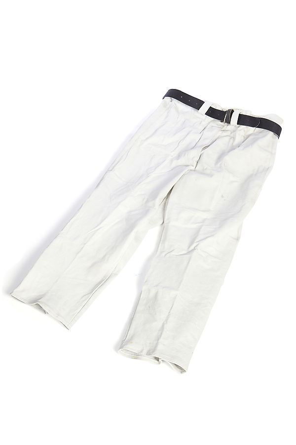 LEATHER TROUSERS W/BELT