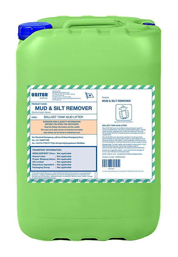 MUD & SILT REMOVER 25 LTR