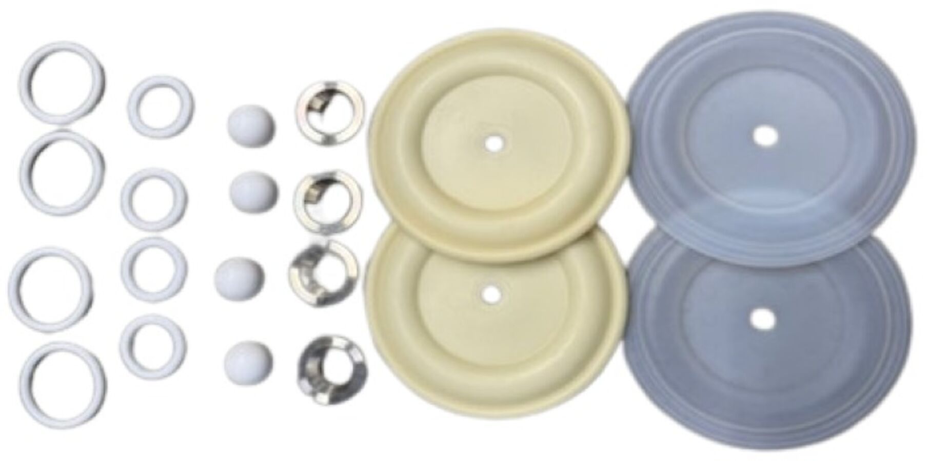 UNITOR AEROFLOW DOUBLE DIAPHRAGM PUMP 1/2 INCH SS - FLUID SERVICE KIT