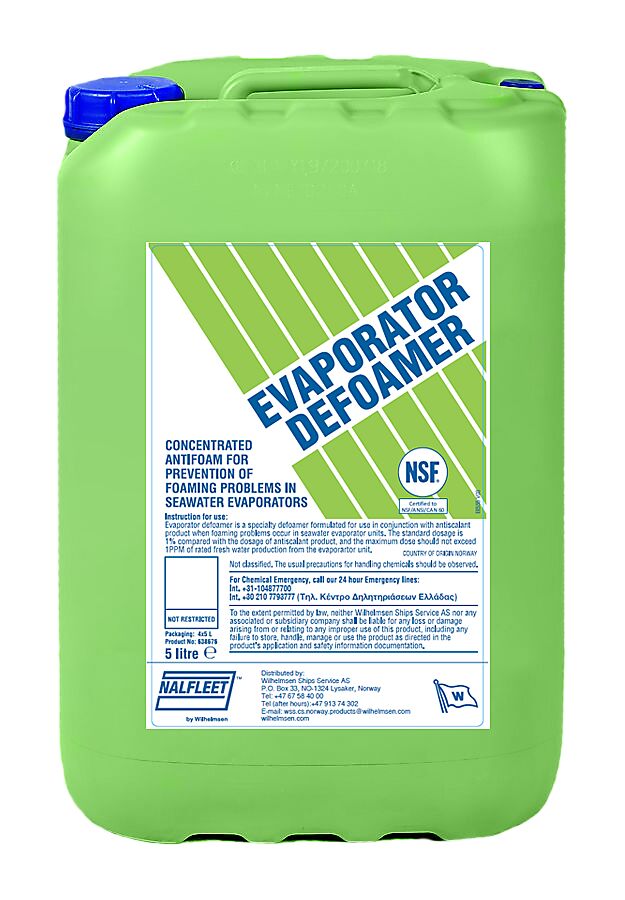 EVAPORATOR DEFOAMER 4X5 LTR