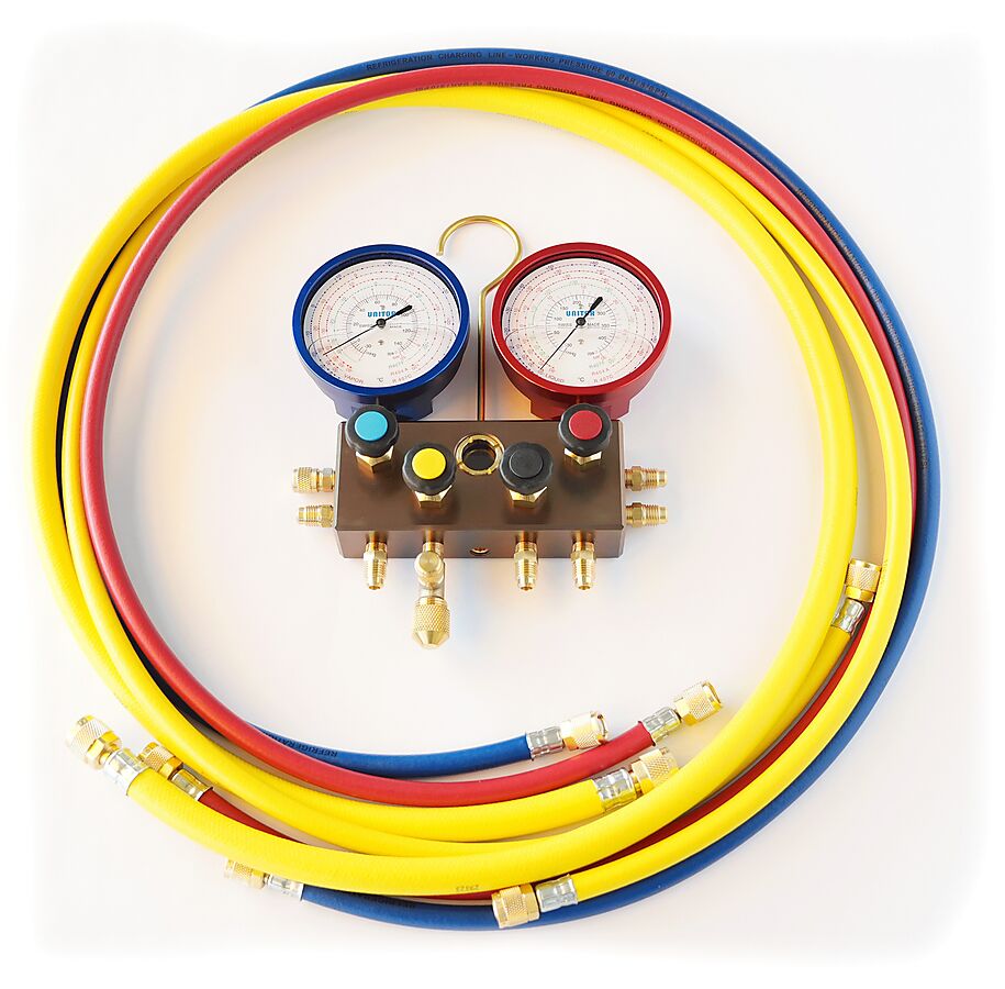 DELUXE MANIFOLD SET 4-WAY