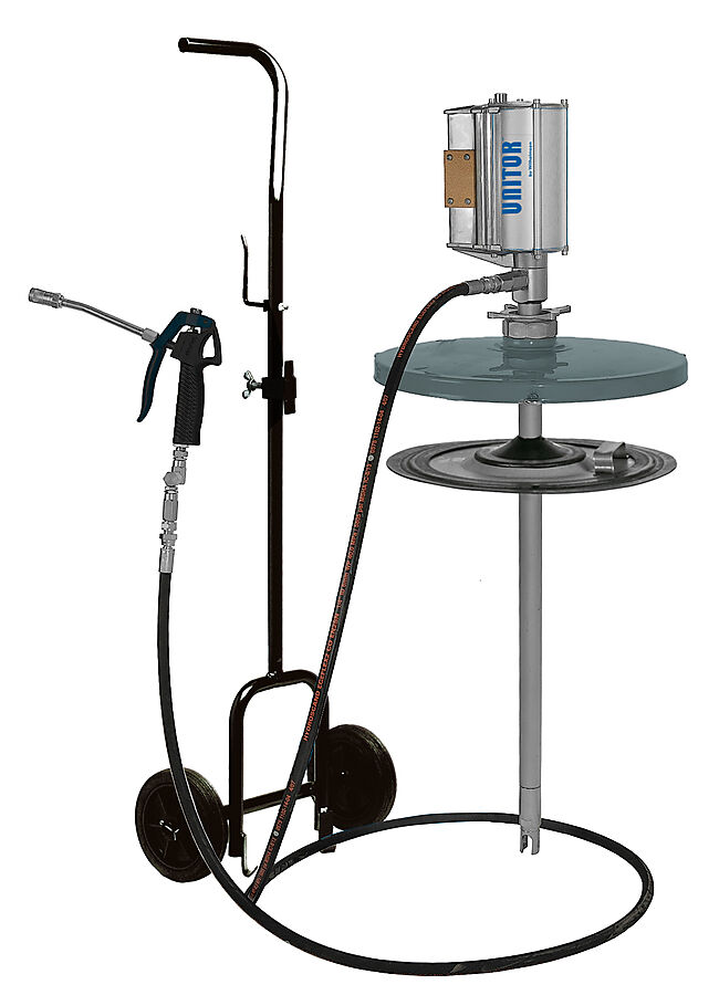 MOBILE GREASER FOR 50-60KG DRUMS