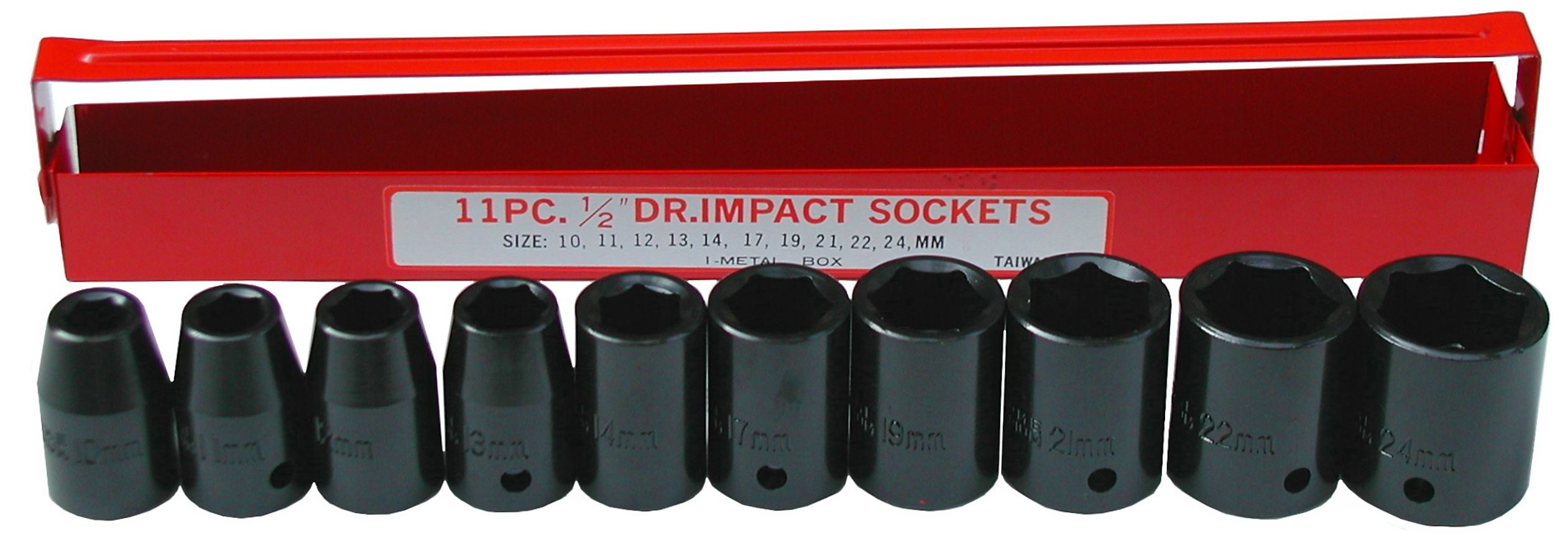 IMPACT SOCKET SET FOR IW-PRO 1/2"