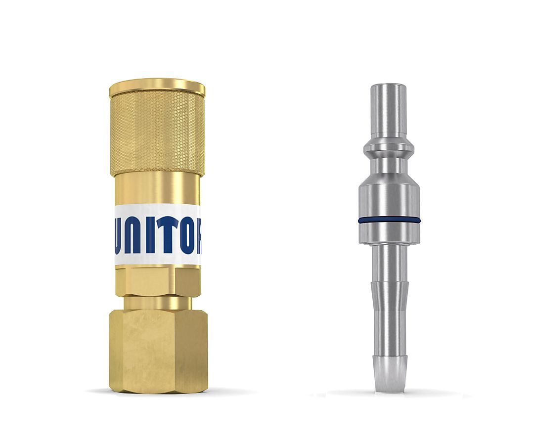 QUICK COUPL. OX REGULATOR TO HOSE 1/4INCH