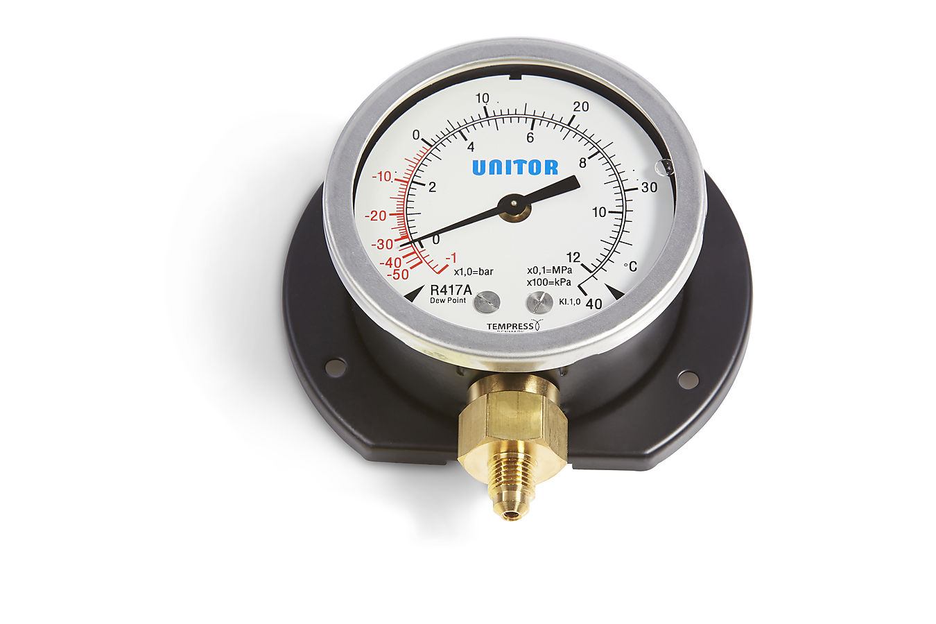 DISCHARG /OP GAUGE -1-+25 BAR 80MM